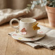 Porcelain Mug & Saucer